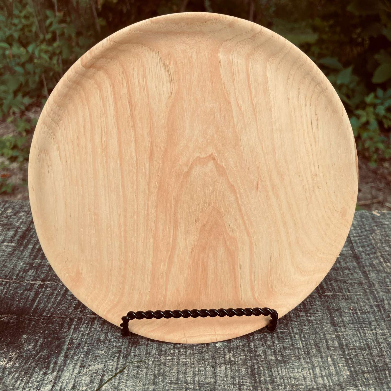 Hickory Plate – Dublin Woodcraft